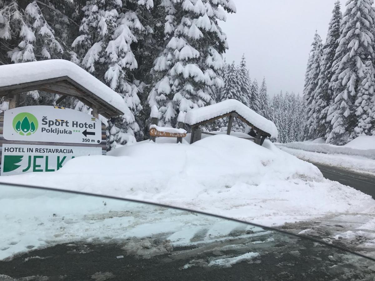 Chalet Stara Jelka Pokljuka Zgornje Gorje Exterior foto